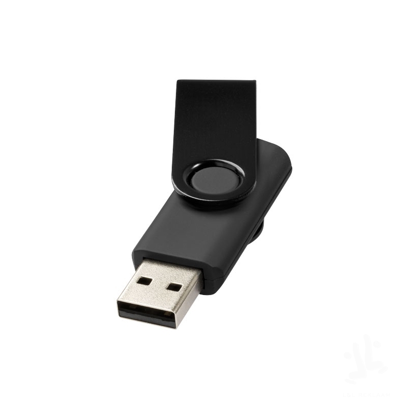 Pöörleva logoplaadiga 2 GB USB-mälupulk