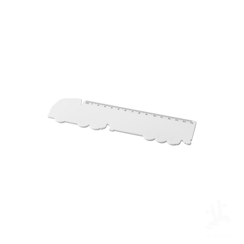 Tait 15 cm lorry-shaped recycled plastic ruler
