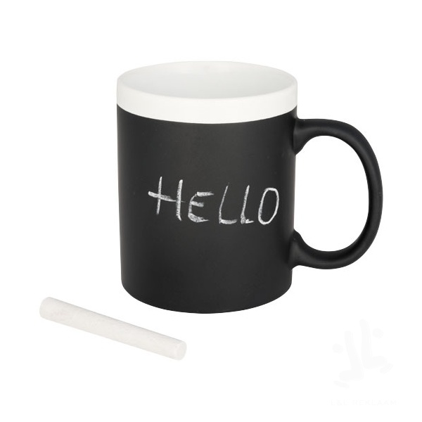 Chalk-write 330 ml ceramic mug