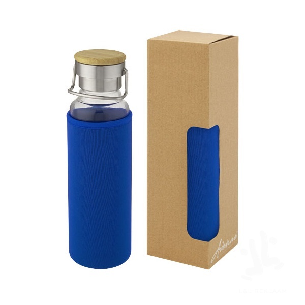Thor 660 ml glass bottle with neoprene sleeve