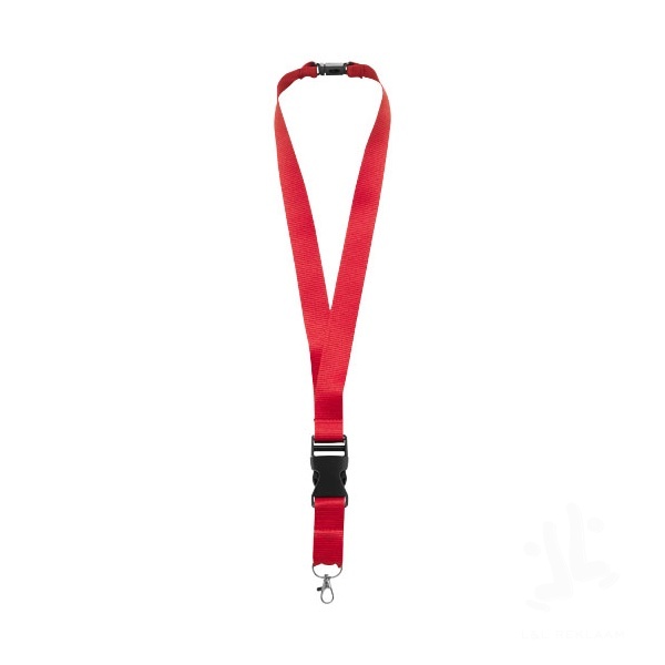 Yogi lanyard detachable buckle break-away closure