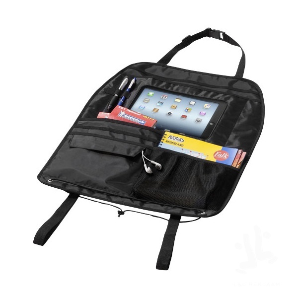 Milly back seat organiser with tablet compartment