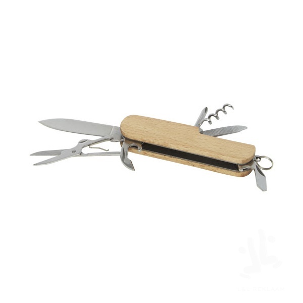 Richard 7-function wooden pocket knife