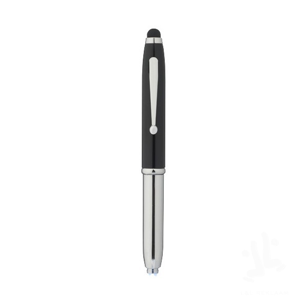 Xenon stylus ballpoint pen with LED light