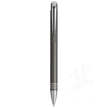 Izmir ballpoint pen with knurled pusher