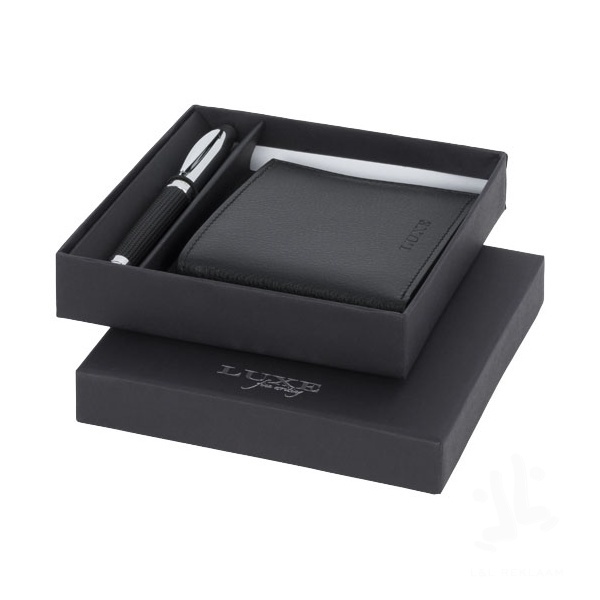 Baritone ballpoint pen and wallet gift set