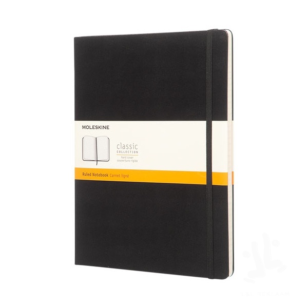 Classic XL hard cover notebook - ruled