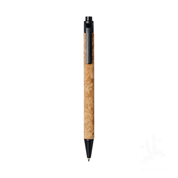 Midar cork and wheat straw ballpoint pen