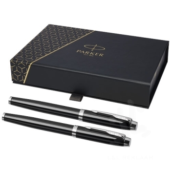 Parker IM rollerball and fountain pen set