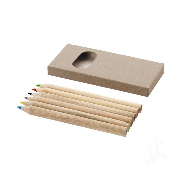 Artemaa 6-piece pencil colouring set