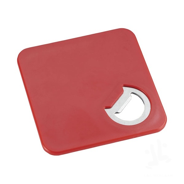 Robin 2-in-1 coaster and bottle opener