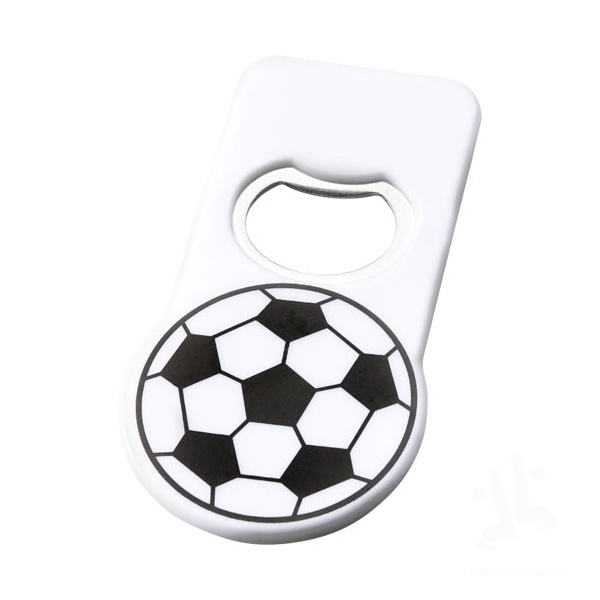 Niki football bottle opener with magnet