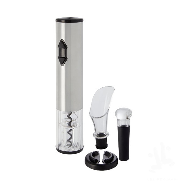 Pino electric wine opener with wine tools