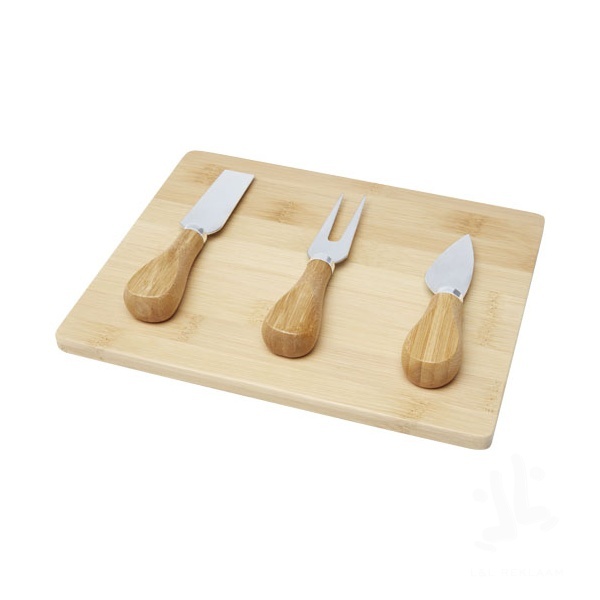 Ement bamboo cheese board and tools