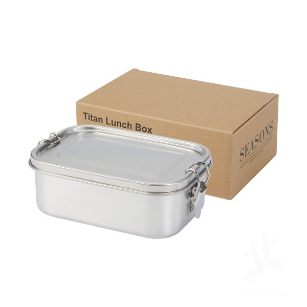 Titan recycled stainless steel lunch box