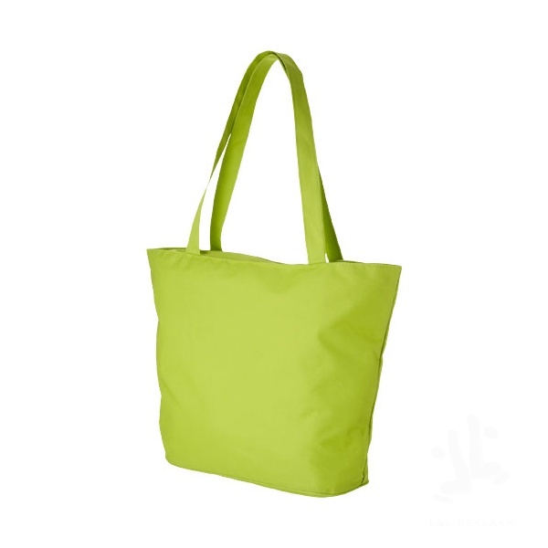 Panama zippered tote bag