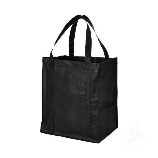 Liberty bottom board non-woven tote bag