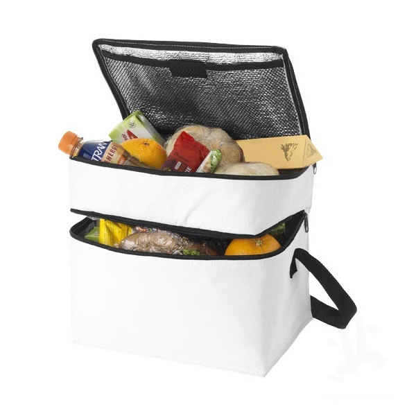 Oslo 2-zippered compartments cooler bag