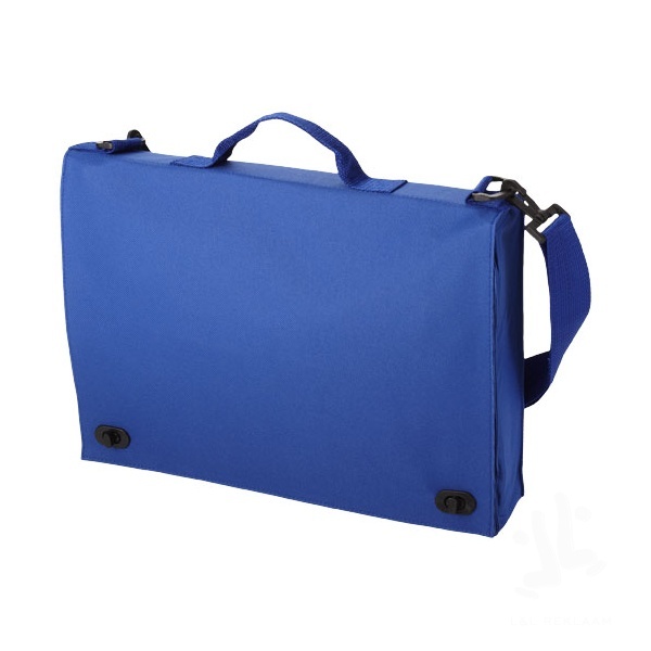 Santa Fe 2-buckle closure conference bag