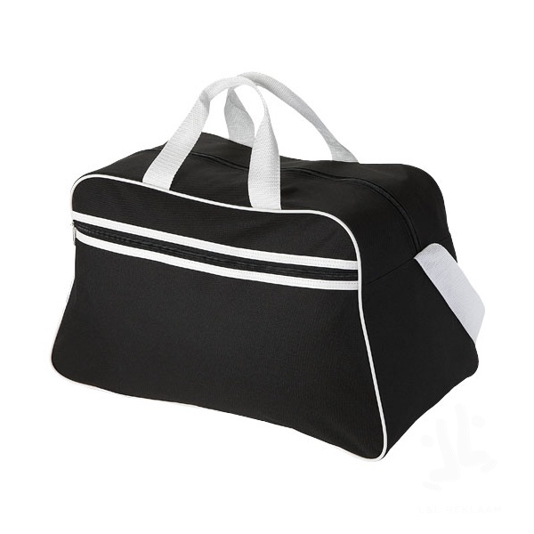 San Jose 2-stripe sports duffel bag