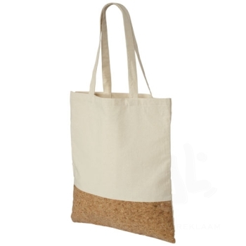 Cory 175 g/m² cotton and cork tote bag