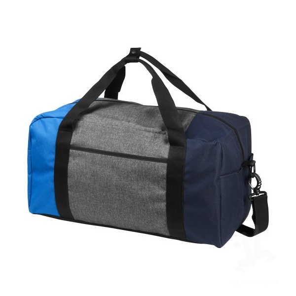 Three-way colourblock 19" duffel bag
