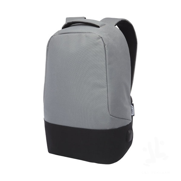 Cover RPET anti-theft backpack 16L