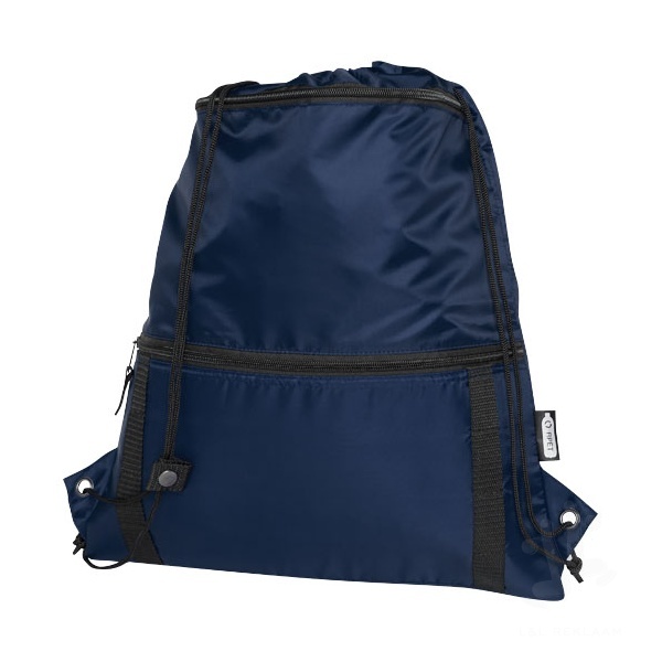 Adventure recycled insulated drawstring bag 9L