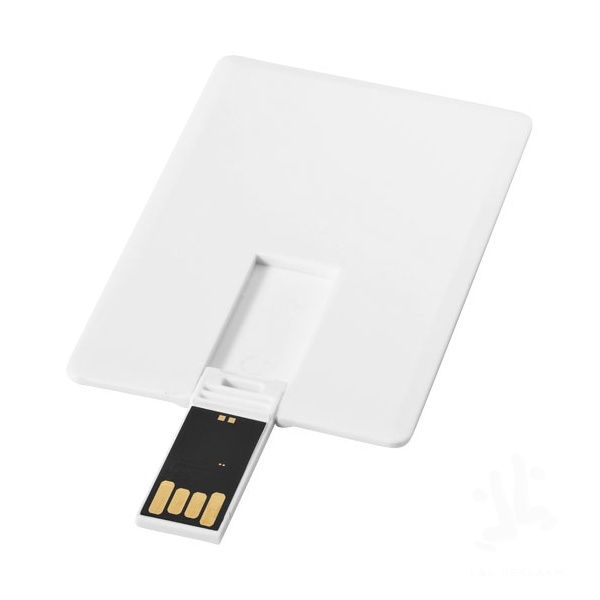 Slim card-shaped 2GB USB flash drive