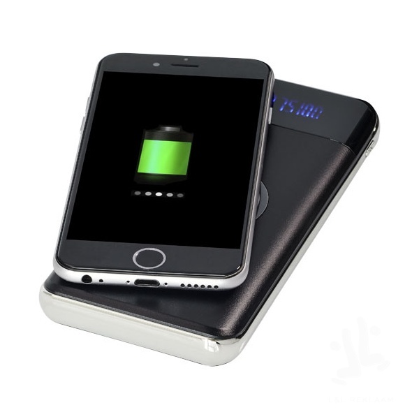Constant 10.000 mAh wireless power bank with LED