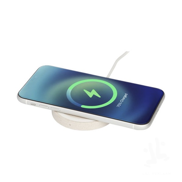 Naka 5W wheat straw wireless charging pad