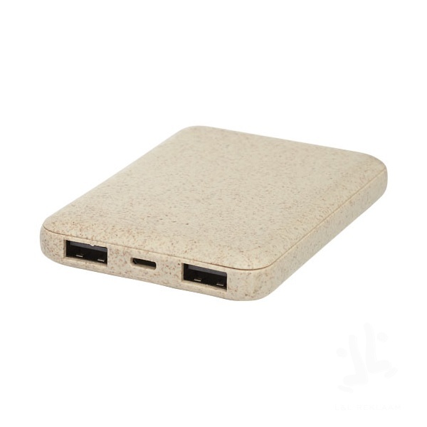 Asama 5000 mAh wheat straw power bank