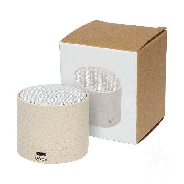 Kikai wheat straw Bluetooth® speaker