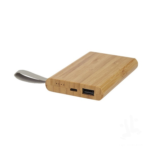 Tulda 5000 mAh bamboo power bank