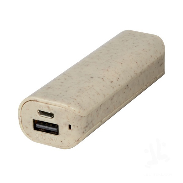 Yoko 1200mAh wheat straw power bank