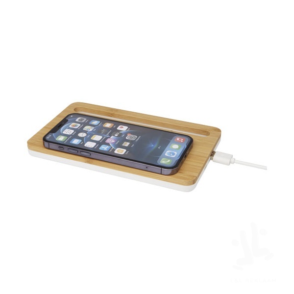 Medake 10W bamboo wireless charger