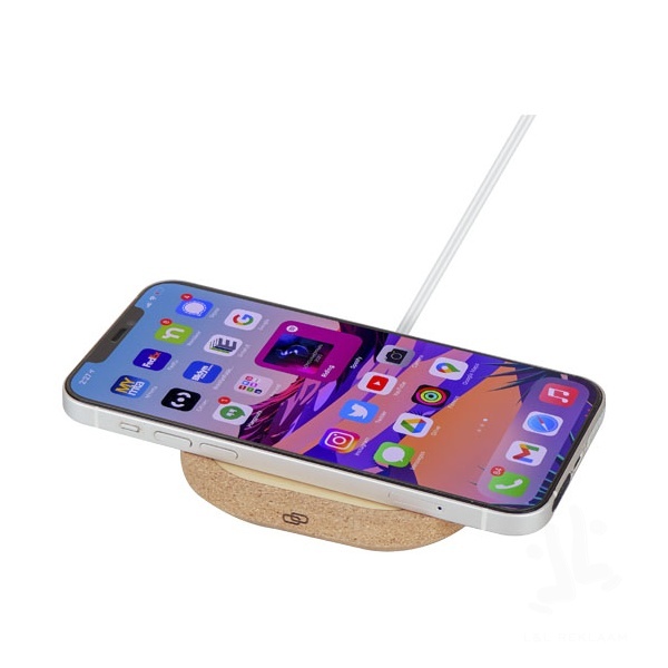 Cerris 15W cork wireless charging pad