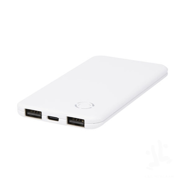 Slender 4000 mAh slim dual power bank