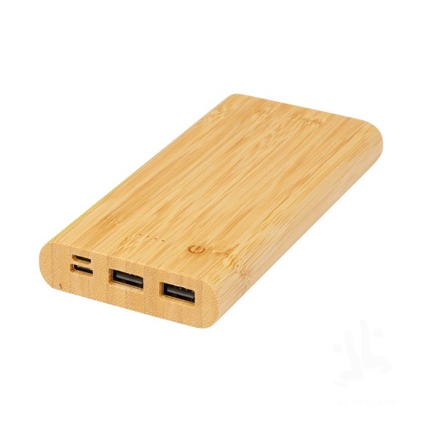 Tulda 10.000 mAh bamboo power bank