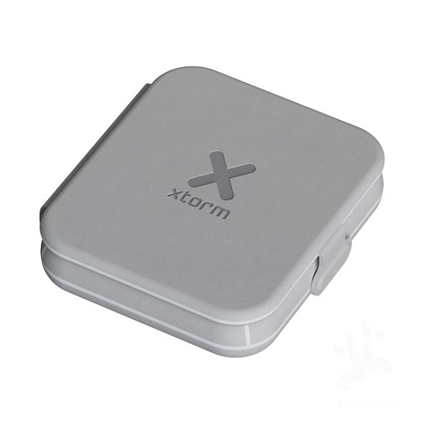 Xtorm XWF21 15W foldable 2-in-1 wireless travel charger