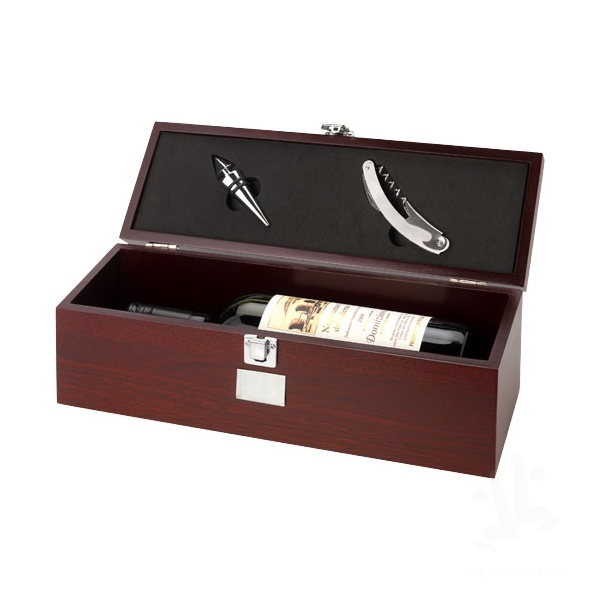 Executive 2-piece wine box set