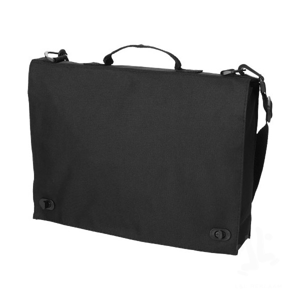 Santa Fe 2-buckle closure conference bag