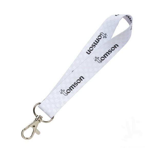 Mini sublimation lanyard both sides