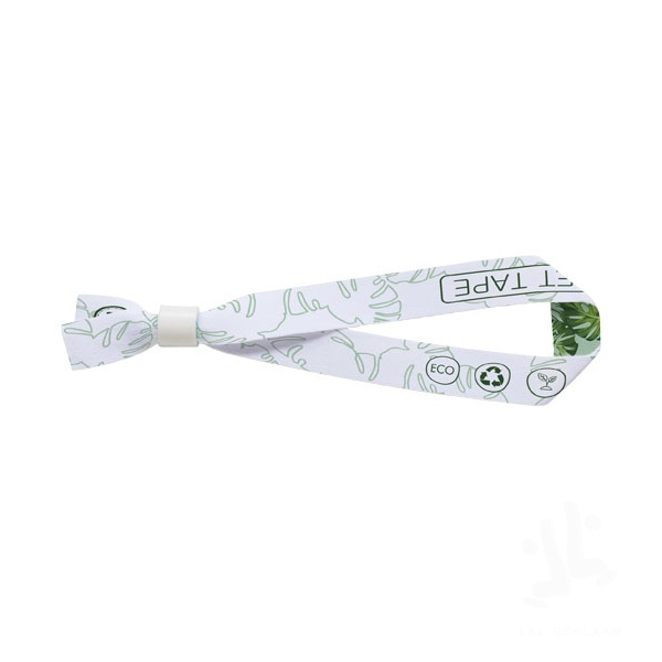 El recycled PET festival bracelet