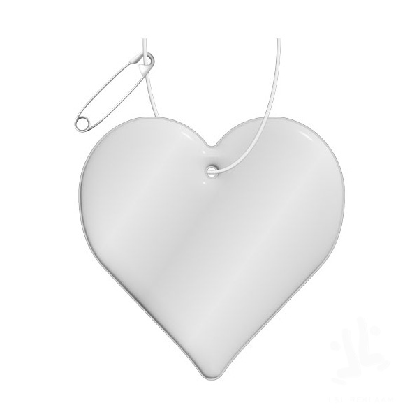 RFX™ H-09 heart reflective PVC hanger