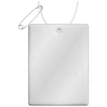 RFX™ H-12 rectangular reflective PVC hanger large