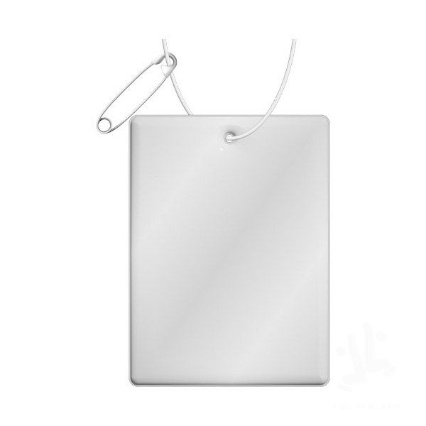 RFX™ H-12 rectangular reflective PVC hanger large