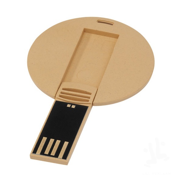 Round degradable USB