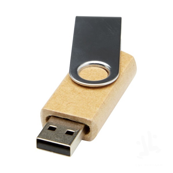 Rotate recycled paper USB 2.0