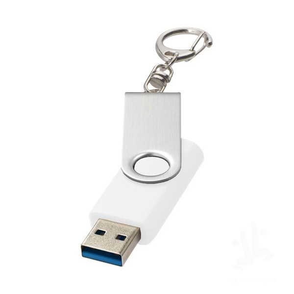 Rotate USB 3.0 with keychain